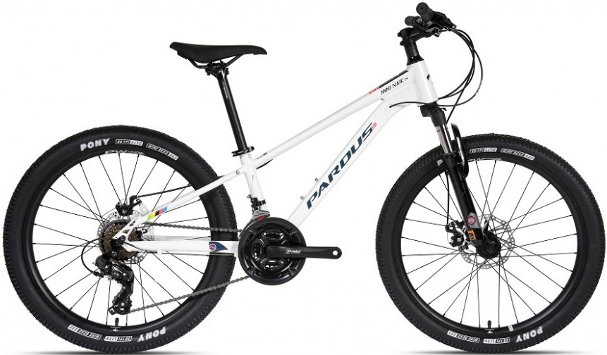 Велосипед 24" Pardus MINI NAIK 24 White A3 фото 1