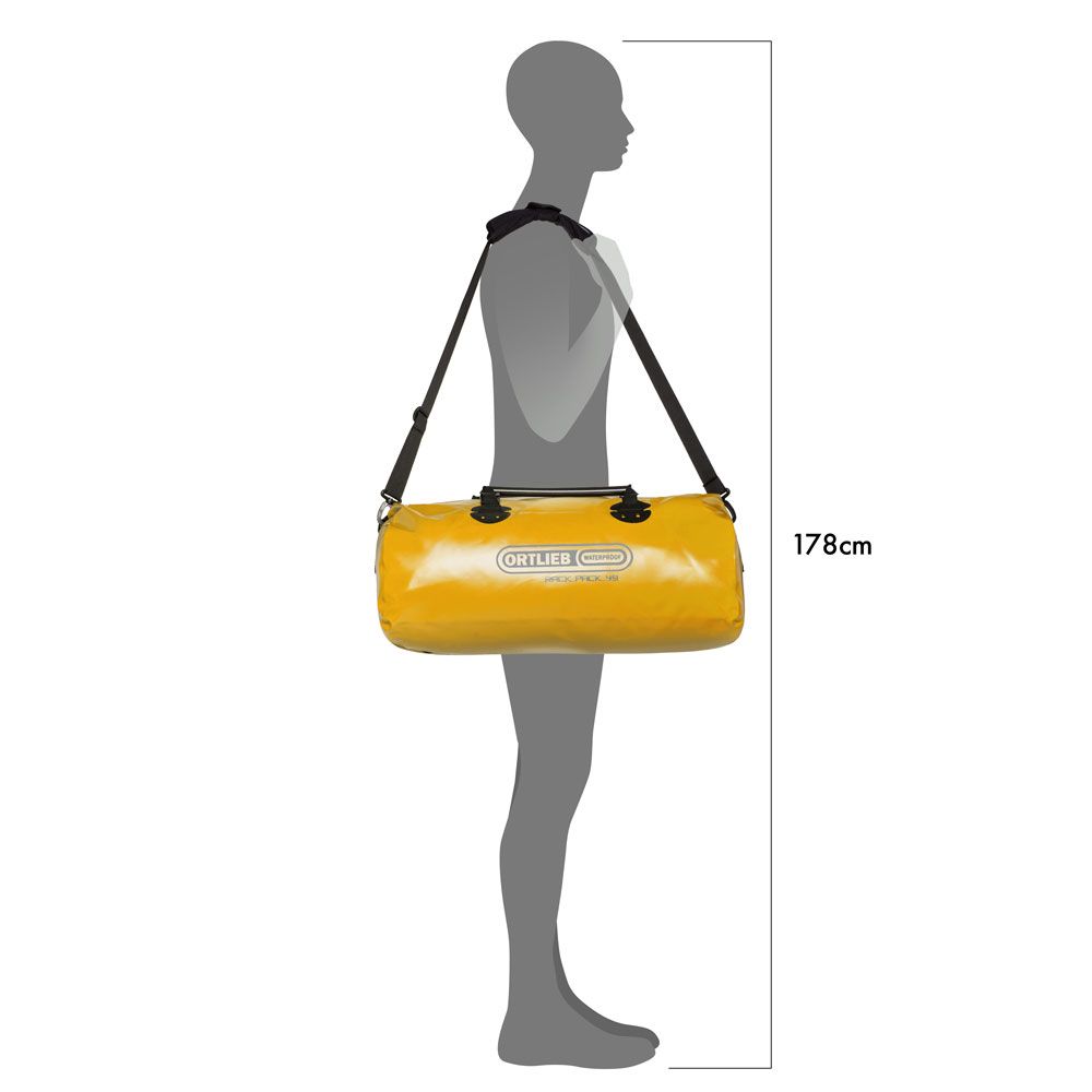 Гермобаул на багажник Ortlieb Rack-Pack sunyellow, 49 л  фото 8