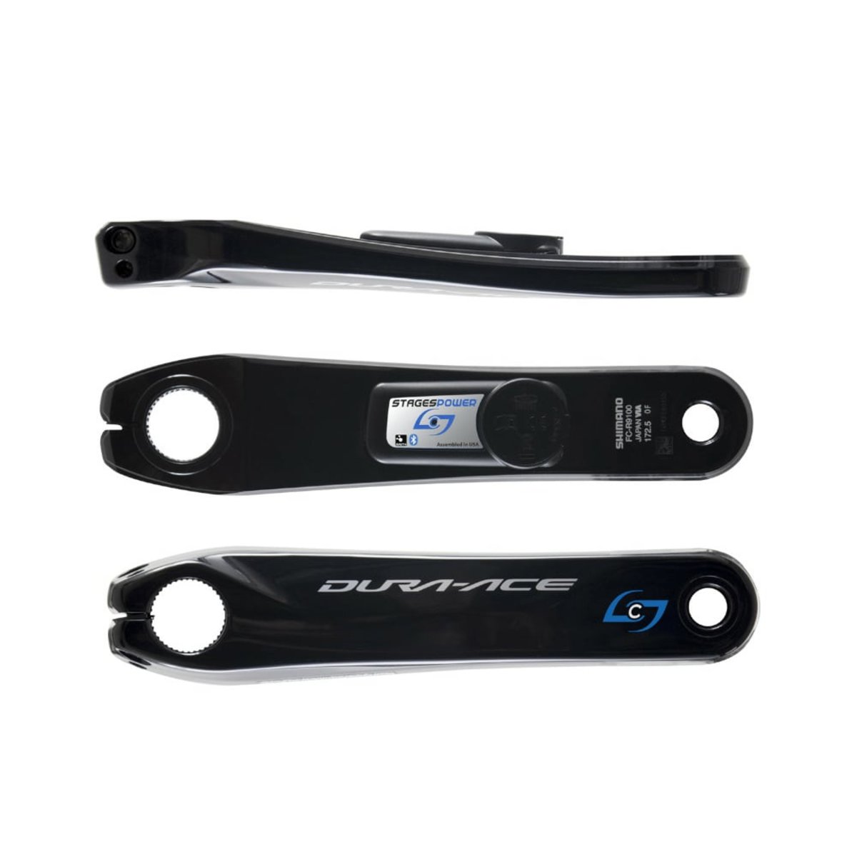 Измеритель мощности STAGES Cycling Power Meter L Shimano Dura-Ace R9100 172,5mm