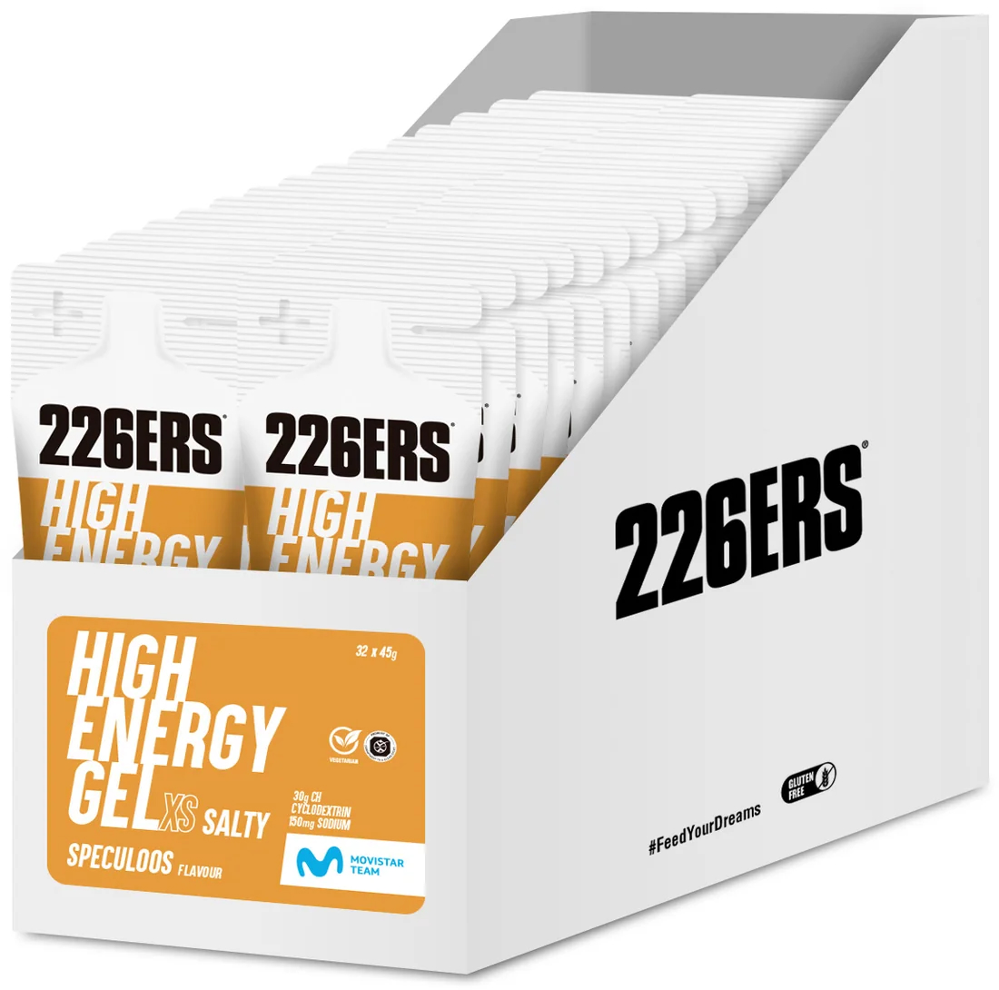 Гель 226ERS High Energy XS 30г углеводов пряное печенье 44г 32шт/уп 1408г фото 