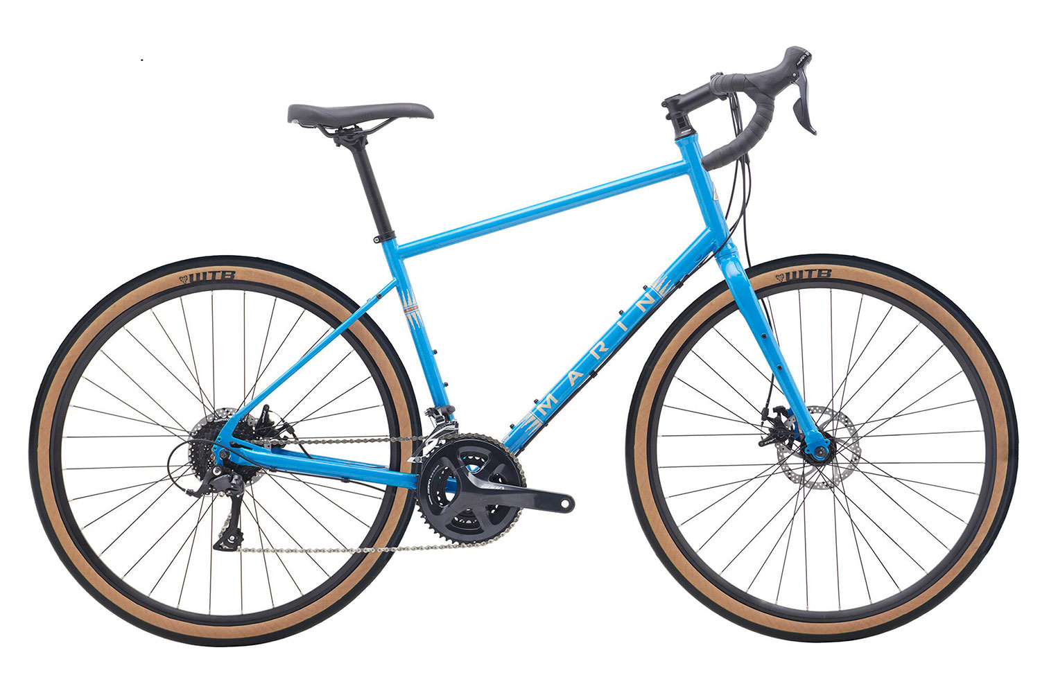 Велосипед 27,5" Marin FOUR CORNERS рама - S 2020 Gloss Blue/Dark Blue/Tan фото 