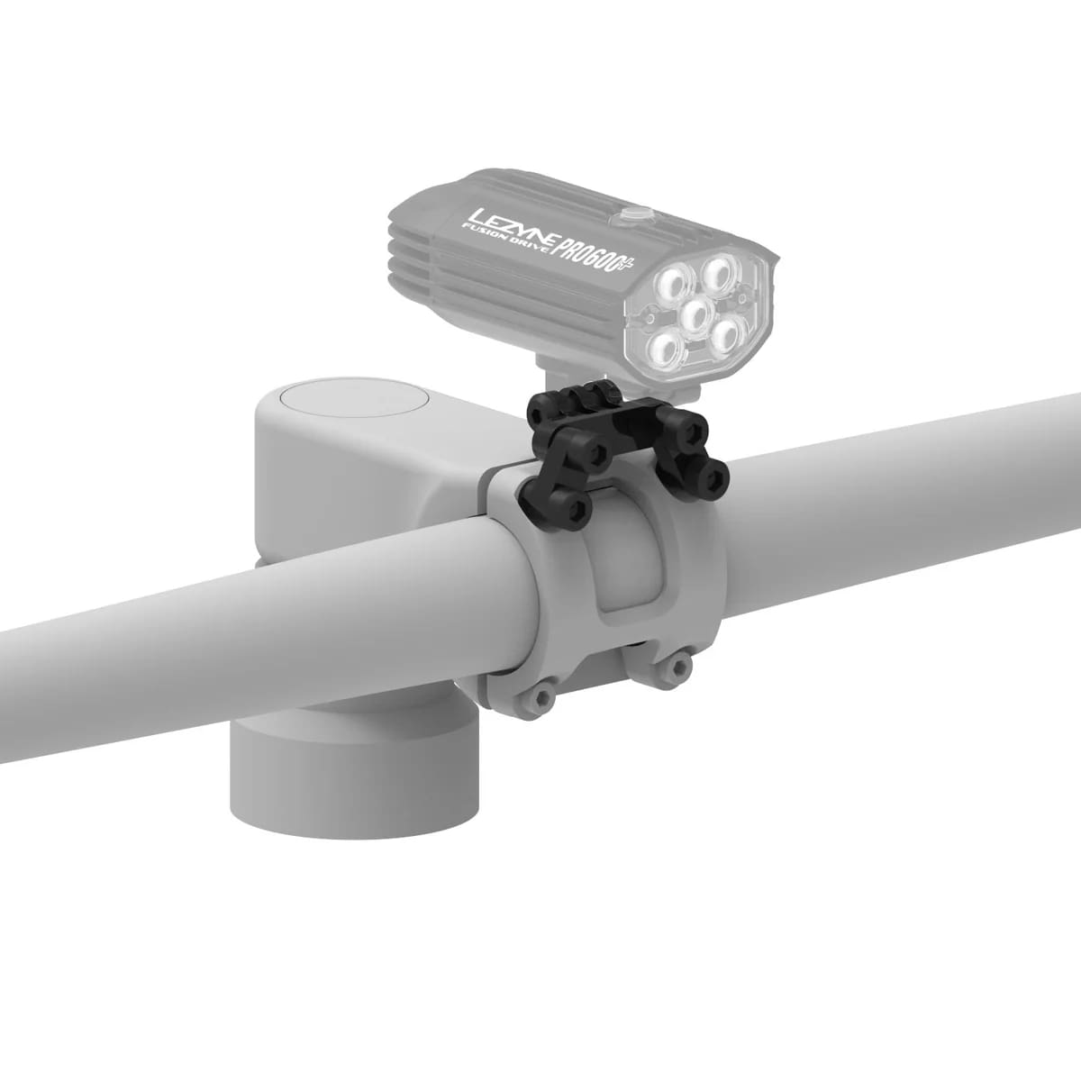 Кріплення фари під болти кришки виносу Lezyne FLEXI STEM MOUNT, стандарт GoPro та LED qPro фото 4