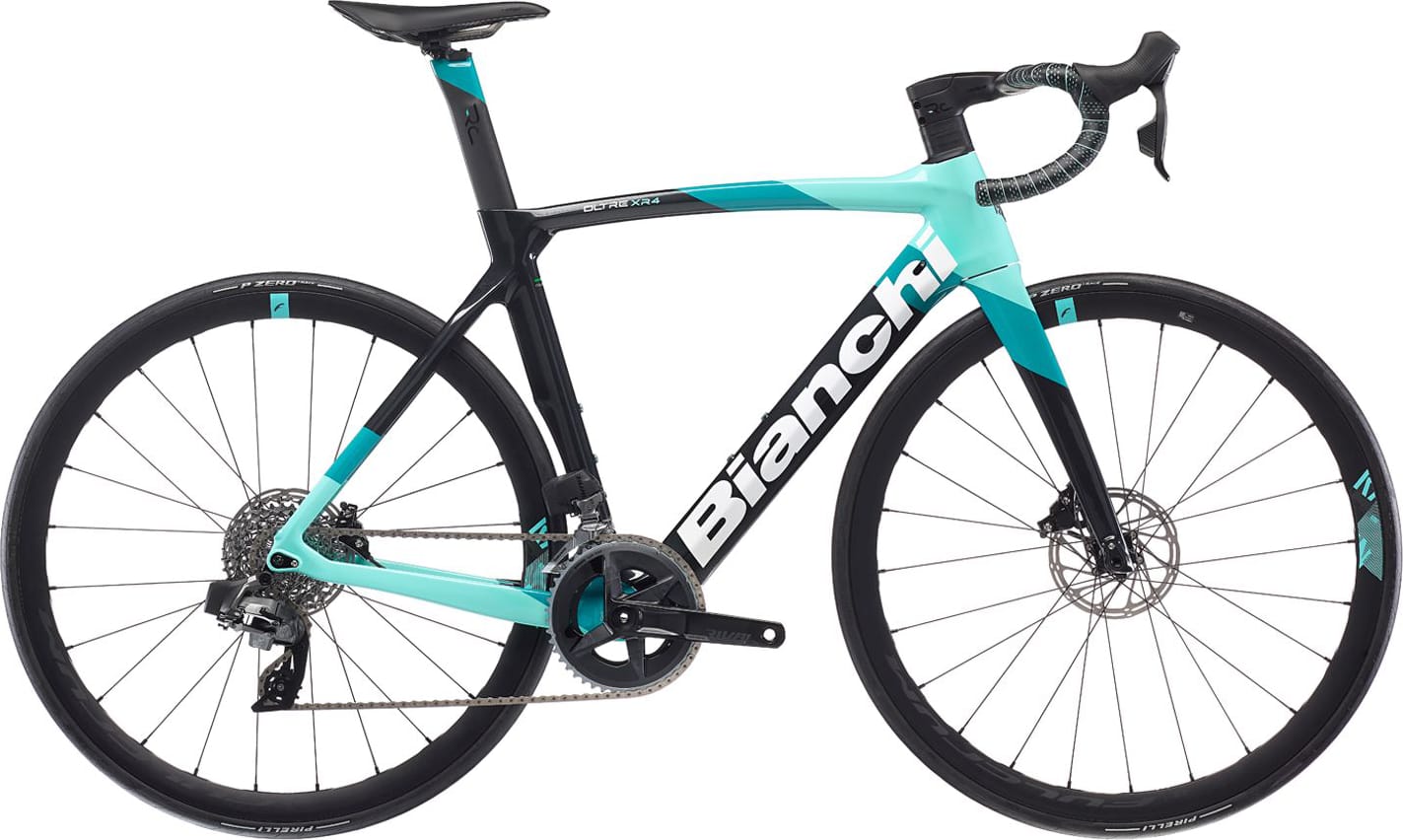 Велосипед 28" Bianchi OLTRE XR4 CV Rival eTap AXS (колеса AIRBEAT) рама - 59 см Graphite/CK16/White A3 фото 