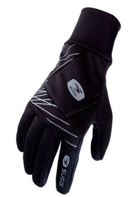 Перчатки Sugoi FIREWALL LT, дл. палец, black (черные), M фото 