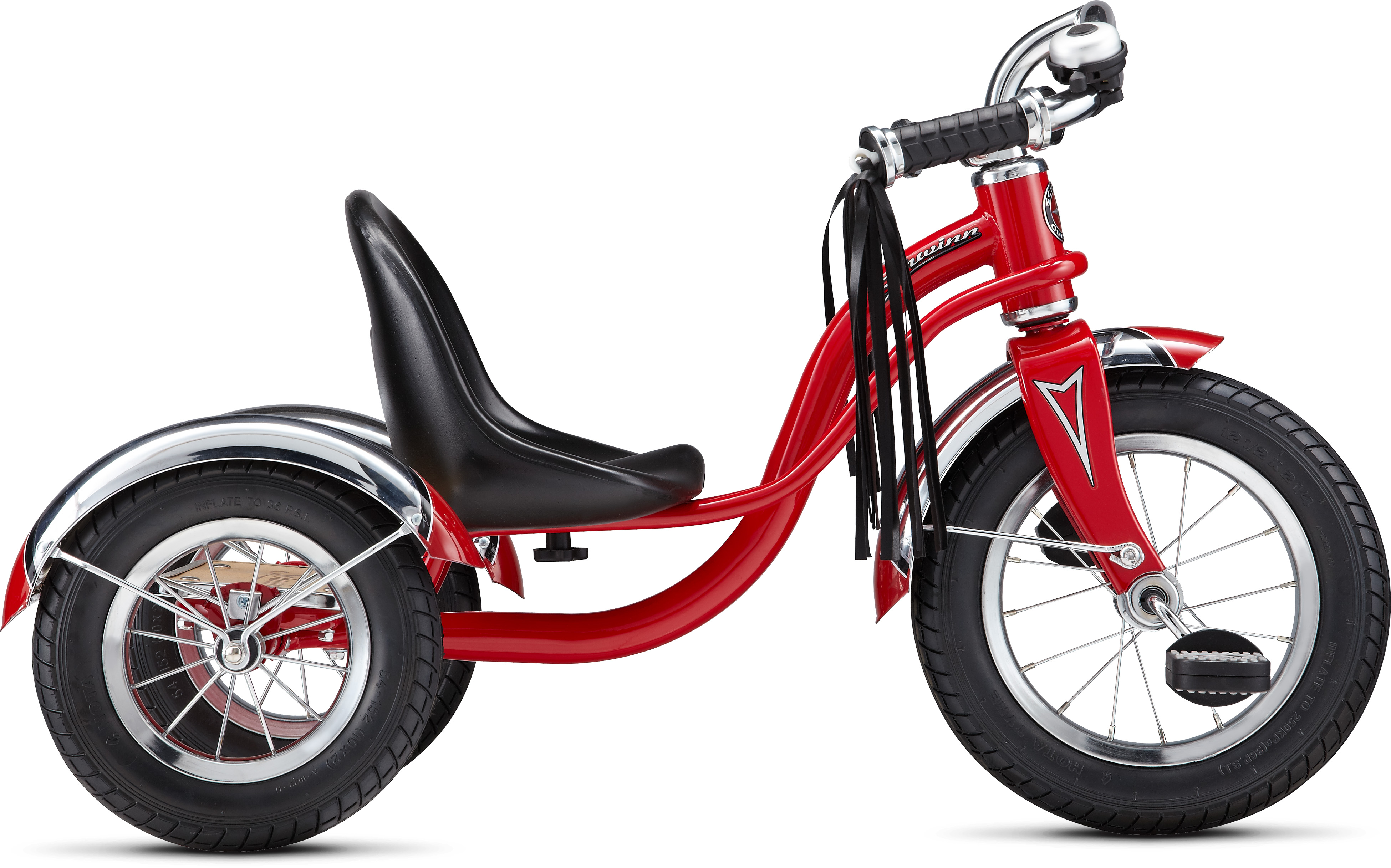Велосипед 12" Schwinn Roadster Trike трехколесный красный 2014 фото 