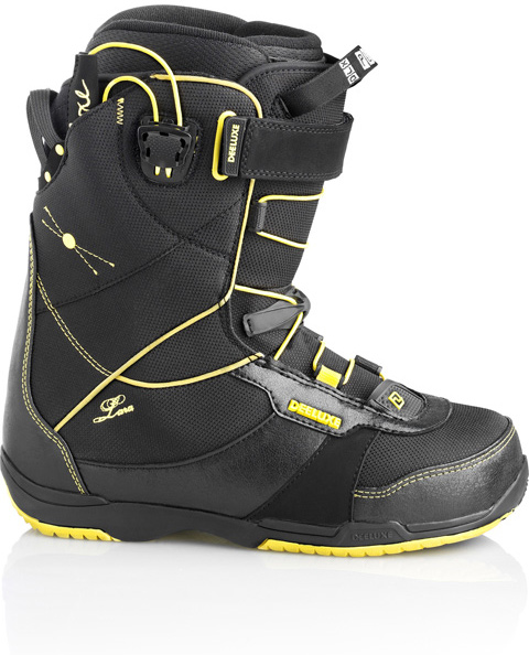 Ботинки сноубордические Deeluxe Coco Lara размер 25,5 black/yellow фото 