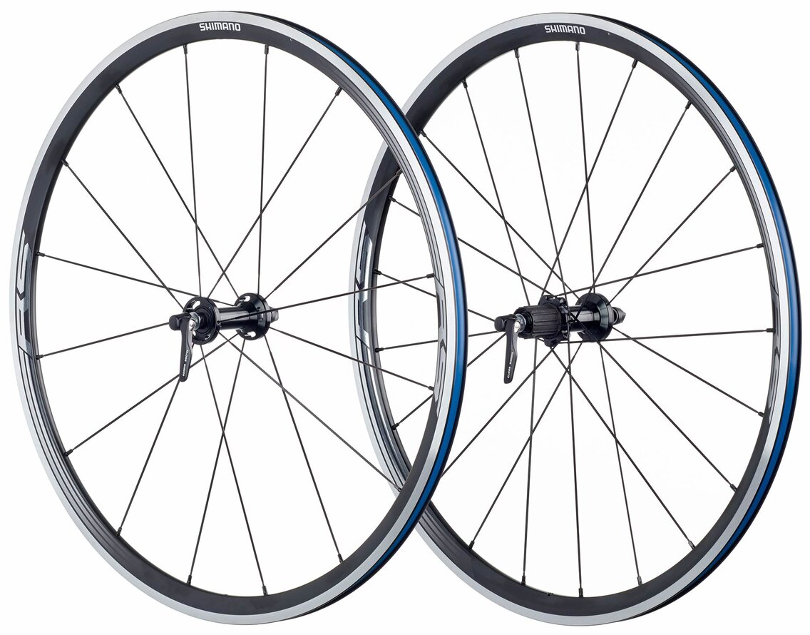 Колесо пер. + задн. 700C Shimano WH-RS330-CL, 16/21 отв., 10/11-ск. фото 
