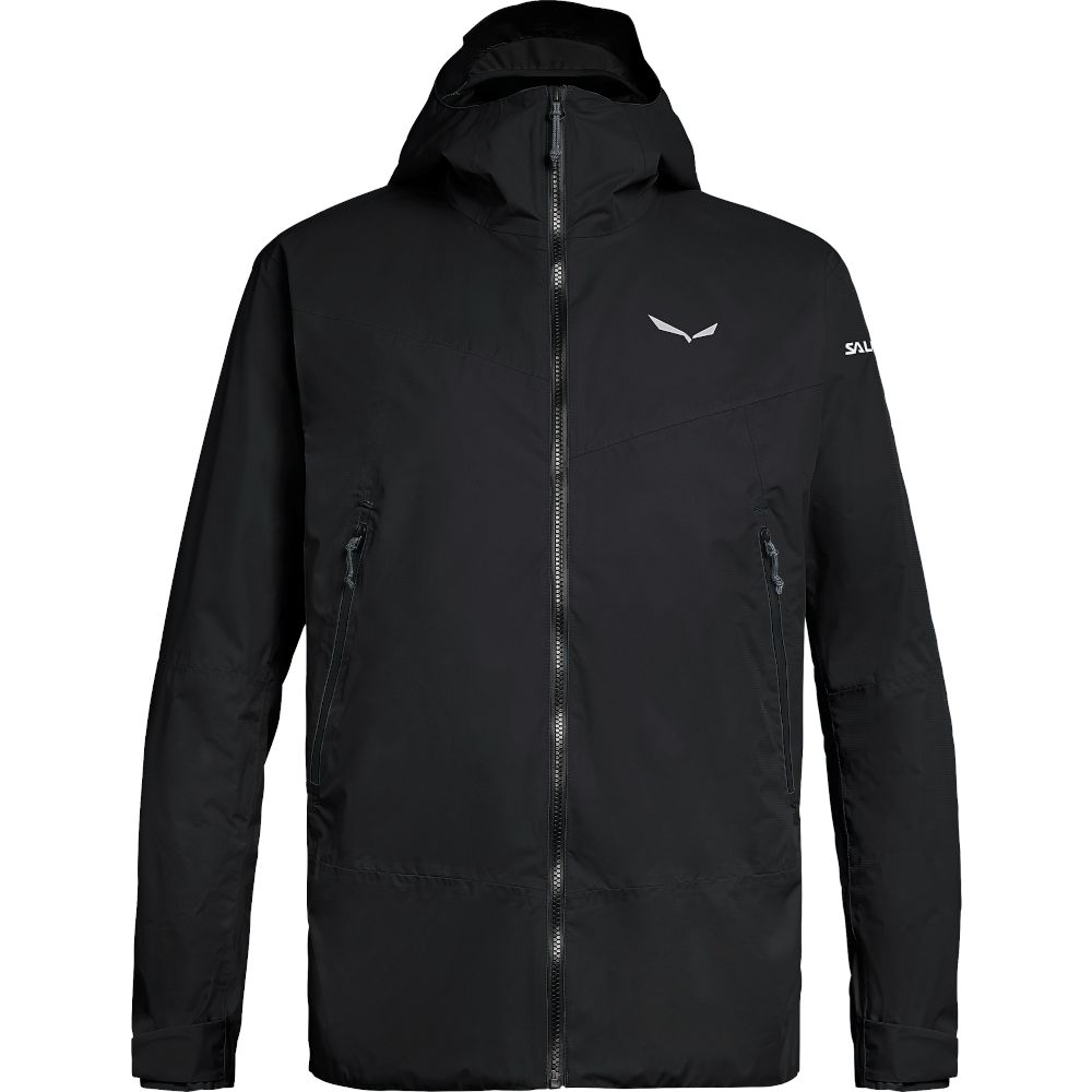 Куртка Salewa PUEZ CLASTIC 2 PTX 2L M JKT 27796 0910 мужская, размер 52/XL, черная фото 