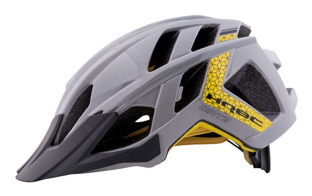 Шлем HQBC X-DIRTZ серый/неоново-желтый, размер М фото 1