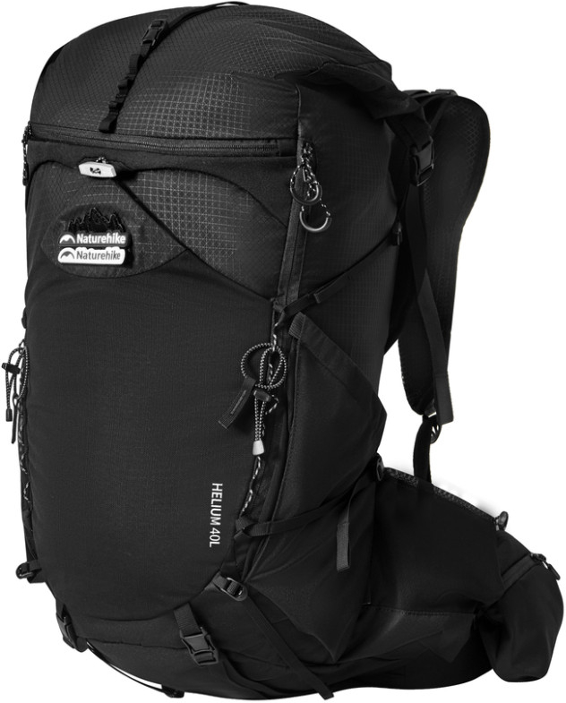 Рюкзак Naturehike Helium CNK2450XB016, 40 л, розмір L, чорний фото 
