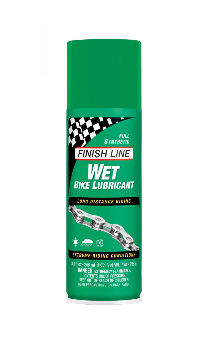 Мастило Finish Line рідке Wet Lube (Cross Country) для вологих погодних умов, 246ml аерозоль фото 