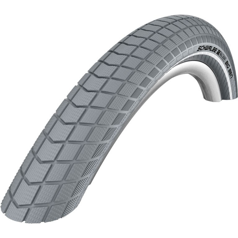 Покрышка 28x2.00 (50-622) Schwalbe BIG BEN HS439 K-Guard GR/GR+RT SBC, 50EPI серая фото 
