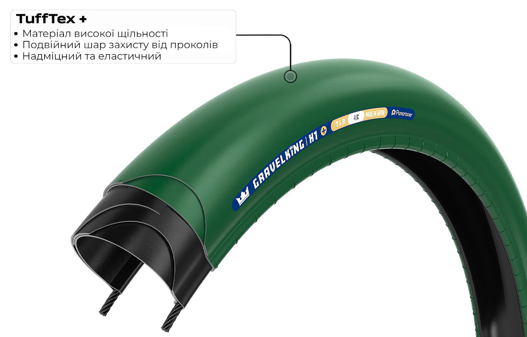 Покрышка 700x30C Panaracer GRAVELKING Slick+ GEN2, черная фото 4