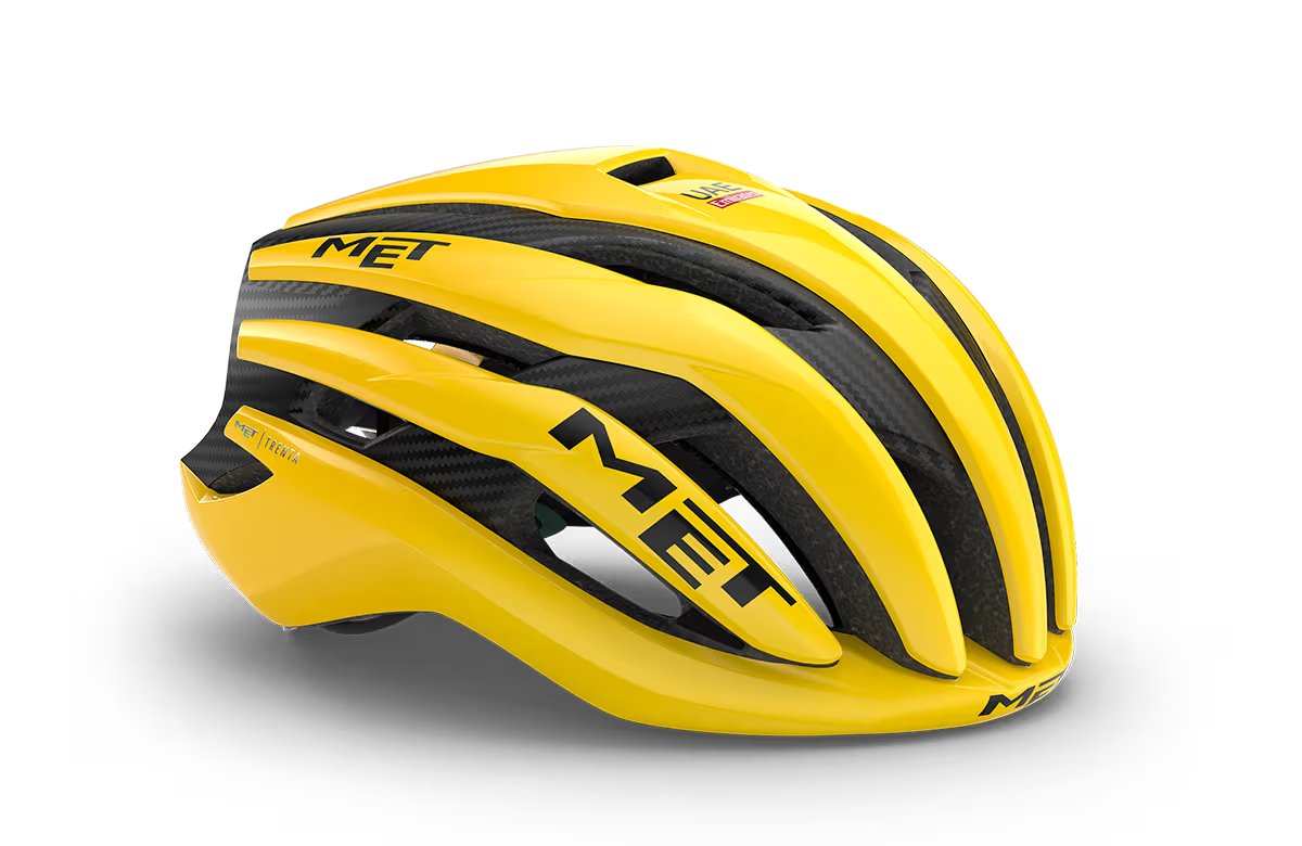 Шлем Met TRENTA 3K CARBON MIPS CE JAUNE LIMITED EDITION размер M (56-58), Yellow Glossy фото 