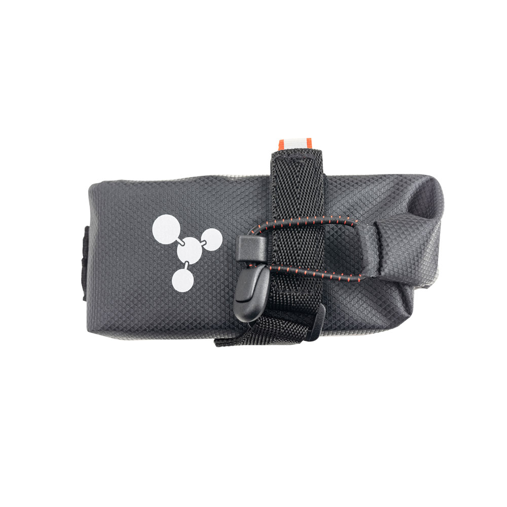 Сумка підсідельна GEOSMINA Saddle Tool Bag (0.6L), 90г, сіра фото 1
