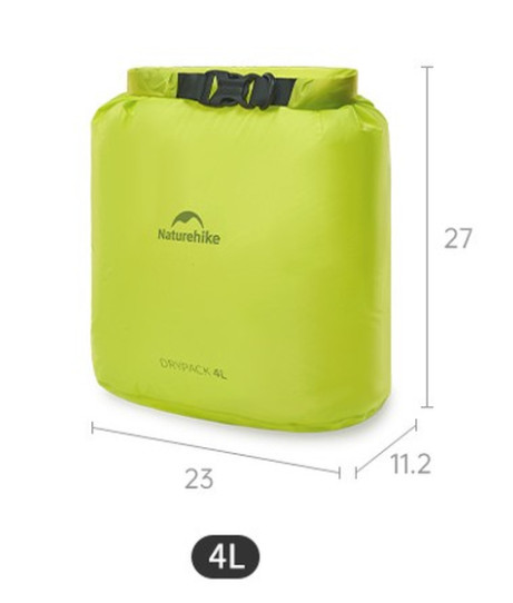 Гермомішок Naturehike CNK2550XB012, 4 л, жовтий фото 2