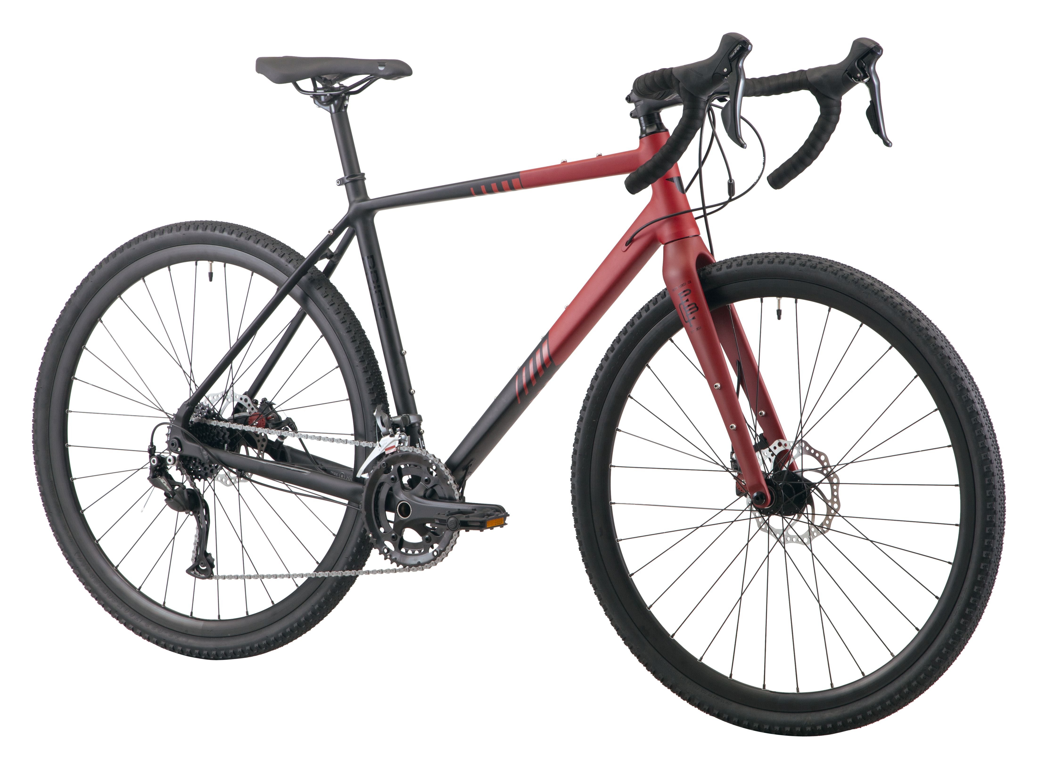 Велосипед 28" Pride ROCX 8.2 CF рама - XL 2024 красный фото 2