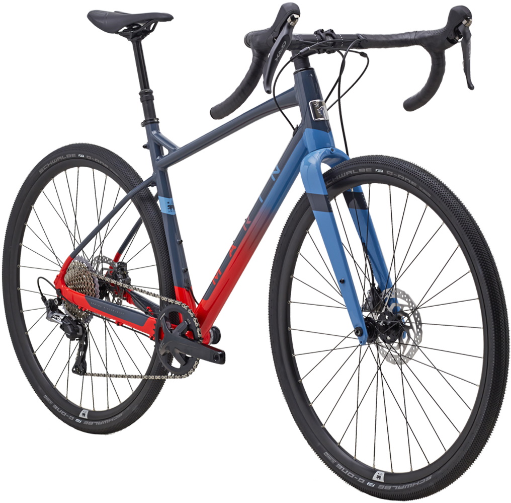 Велосипед 28" Marin GESTALT X11 рама - 58см 2022 Gloss Grey/Blue/Roarange фото 2
