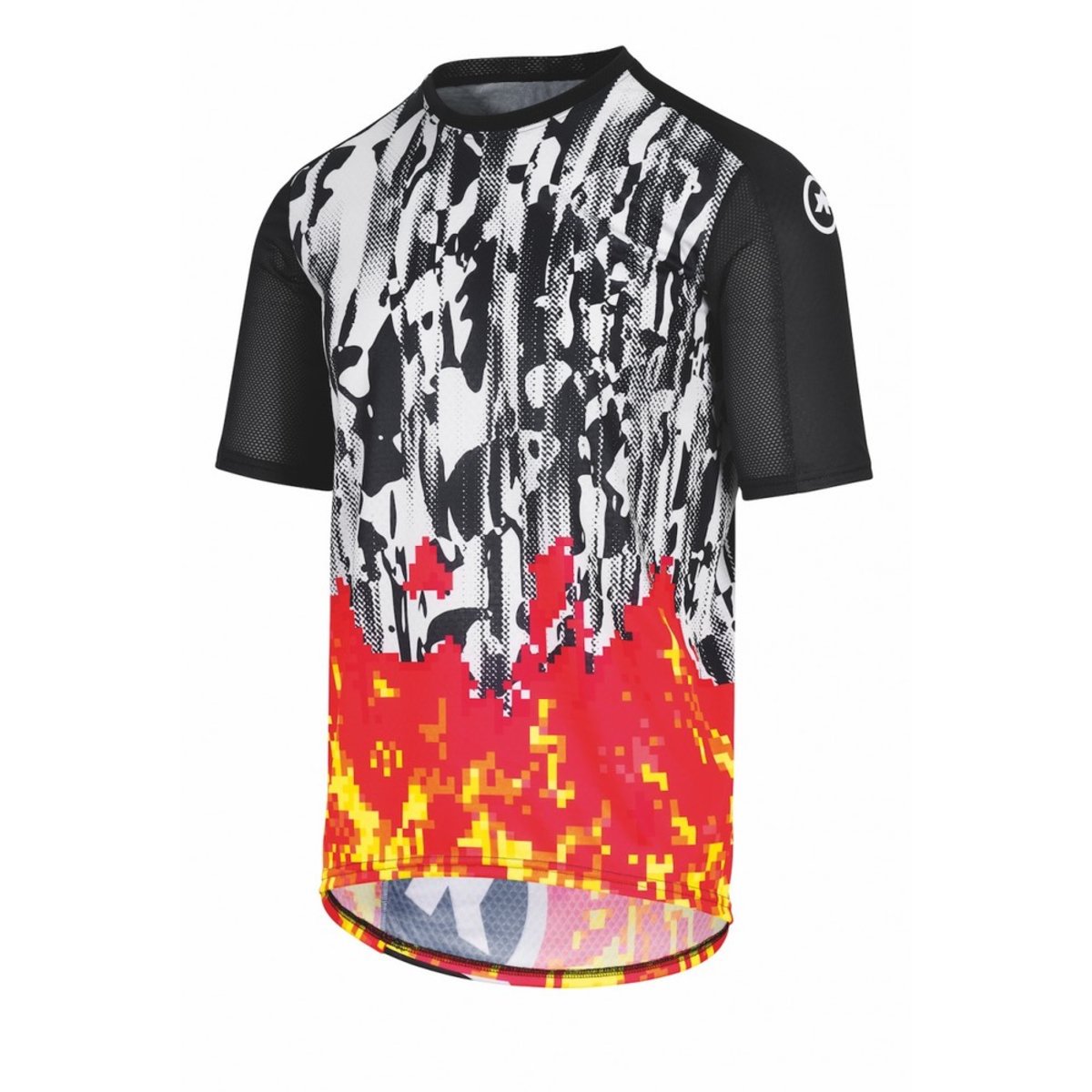 Джерси ASSOS Trail SS Jersey Scorch Orange, кор. рукав, разноцветное, L фото 