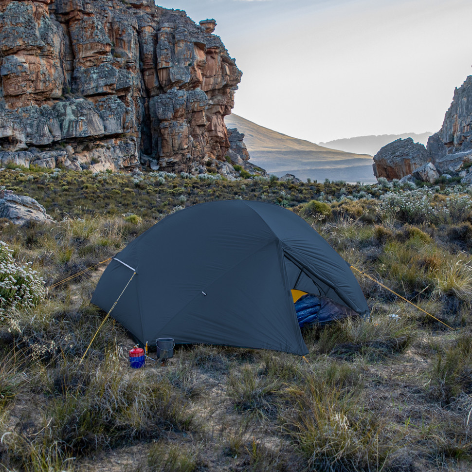 Палатка двухместная Naturehike Mongar UL NH19M002-J, темно-синяя фото 10