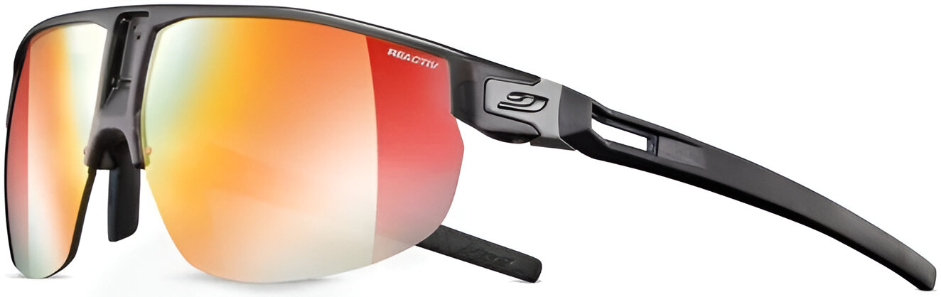 Очки Julbo RIVAL REACTIV PERFOMANCE 1-3 LIGHT AMPLIFIER, черные, фотохромная линза фото 