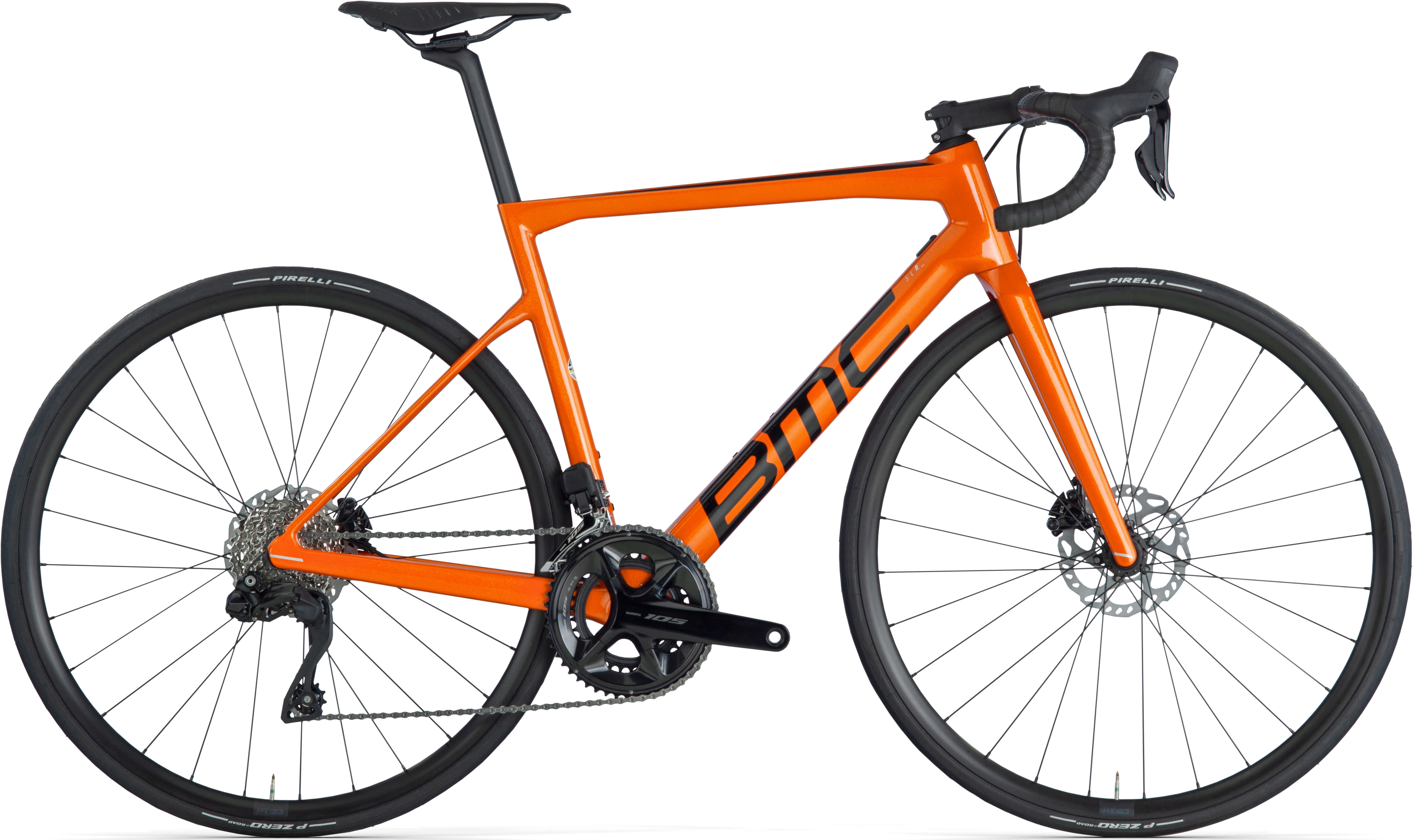 Велосипед 28" BMC TEAMMACHINE SLR FOUR рама - 56см ora blk sil A5 фото 