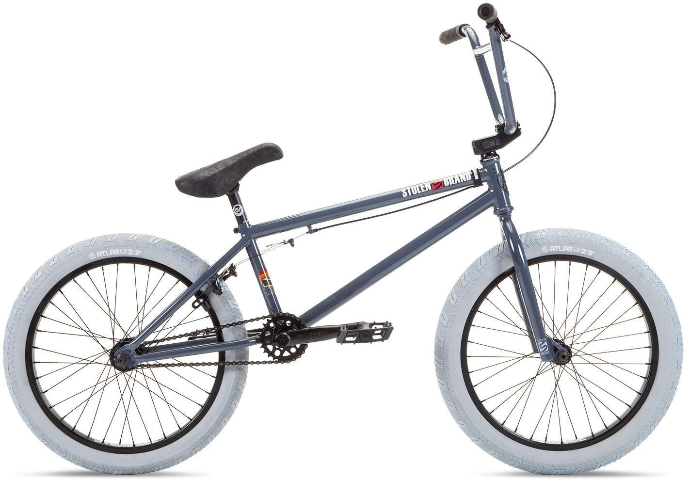 Велосипед 20" Stolen HEIST 21.00" 2 SHADES OF GREY (Pivotal seat) A2 фото 
