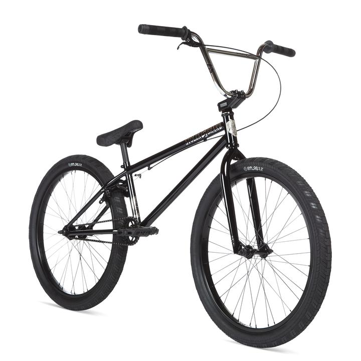 Велосипед 24" Stolen SAINT рама - 21.75" 2020 BLACK & CHROME PLATE, черный фото 2