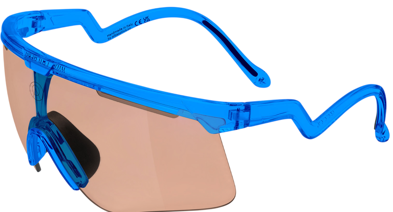 Очки Albaoptics DELTA Blue Glossy VZUM Salmon фото 