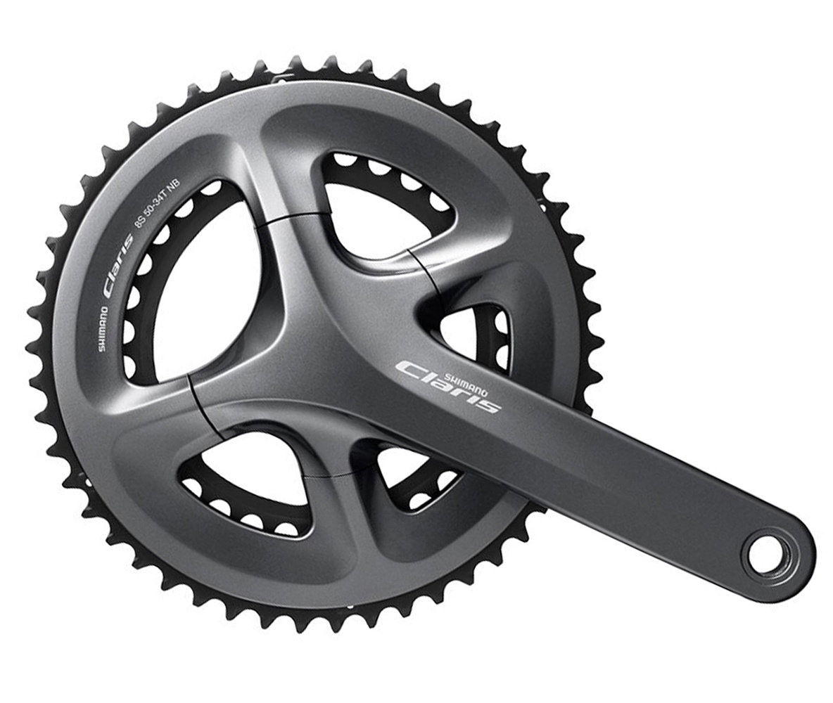 Шатуни Shimano FC-R2000 CLARIS, 175мм, інтегрована вісь 50Х34, без каретки фото 1