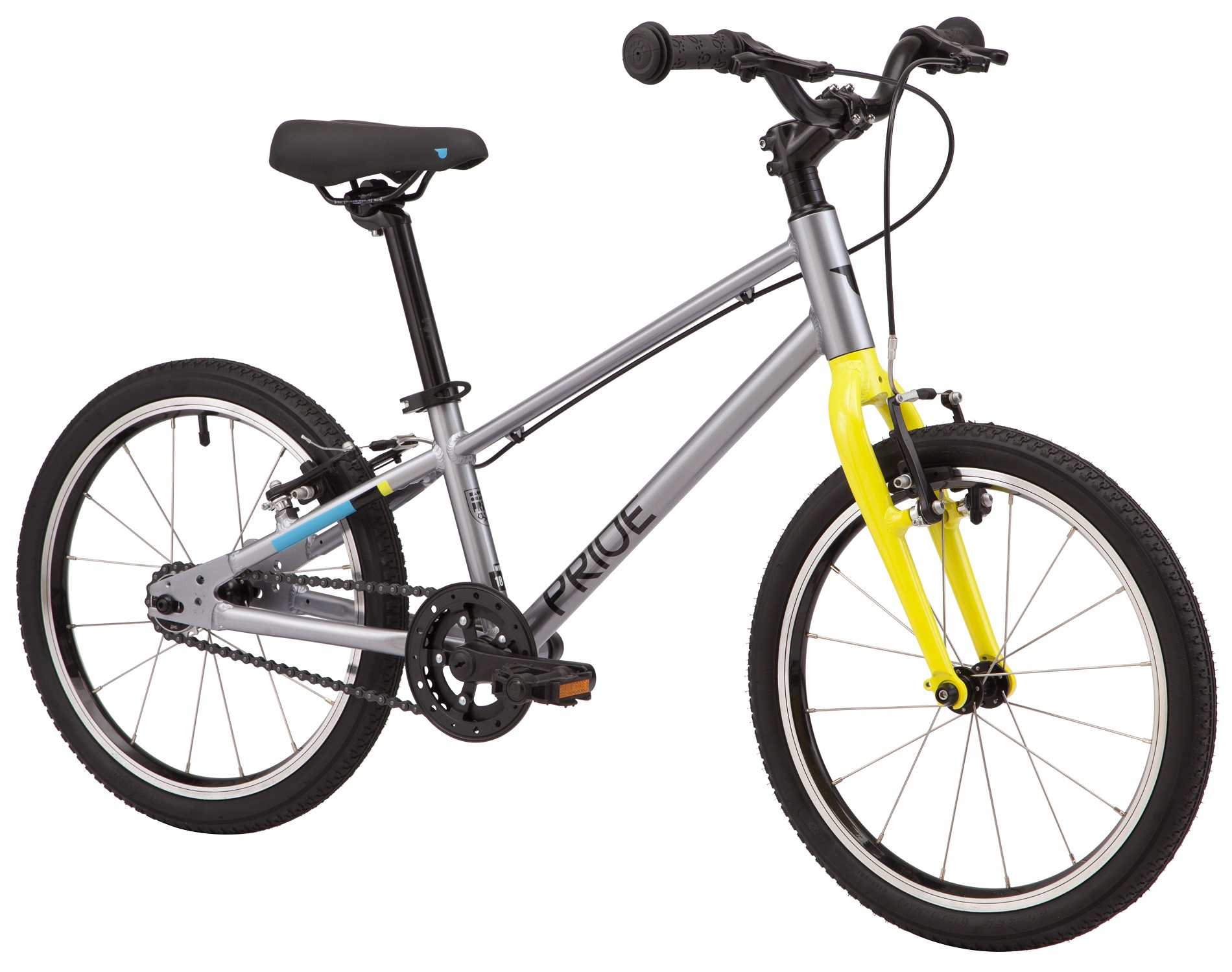 Велосипед 18" Pride GLIDER 18 сірий A2 фото 2