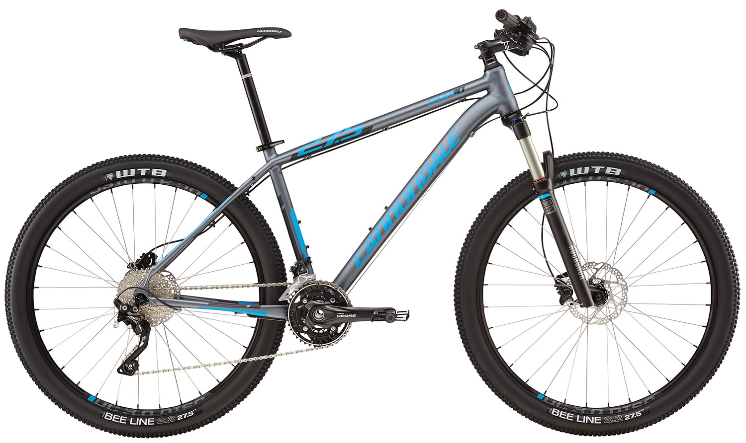 Велосипед 27,5 "Cannondale TRAIL 1 рама - M сірий 2016 фото 