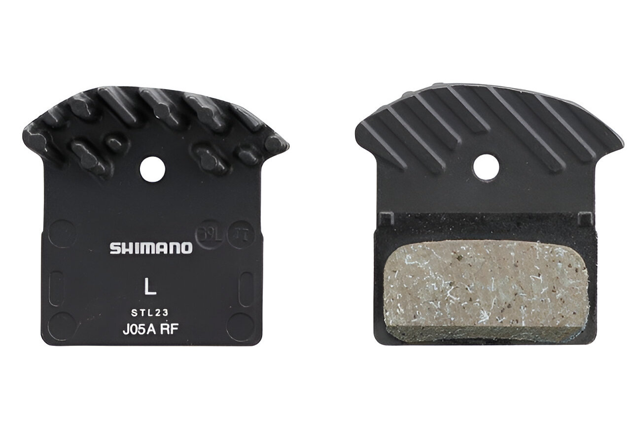 Колодки тормозные Shimano J05A +радиатор, для XTR/XT/SLX/ALFINE/SHIMANO, полимер/resin фото 
