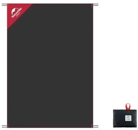 Килимок для пікніка Naturehike Moisture Picnic Mat NH17D050-B, 145x100 см, чорний фото 