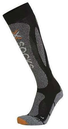 Термоноски лыжные x-socks, X53 Black-Mouline' Grey, 42/44 фото 
