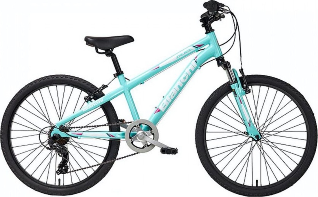 Велосипед 24" Bianchi JUNIOR Celeste 6s фото 