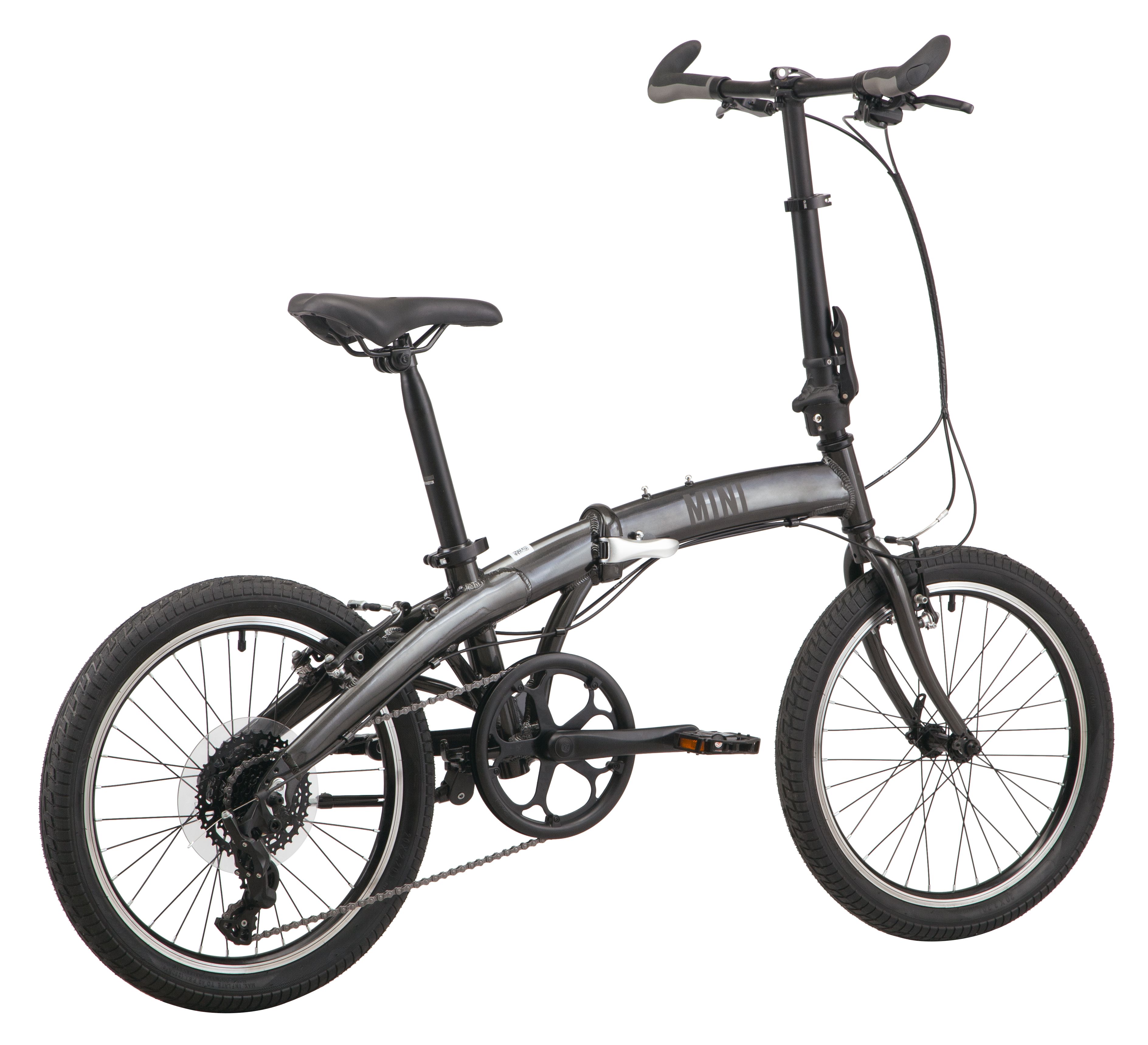 Велосипед 20" Pride MINI 8 темно-сірий A5 фото 3