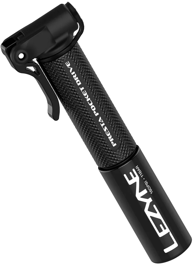 Мининасос Lezyne PRESTA POCKET DRIVE, 160psi, черный фото 