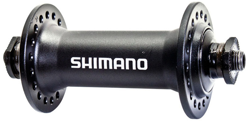 Втулка пер. Shimano 36H HB-M430, черная фото 