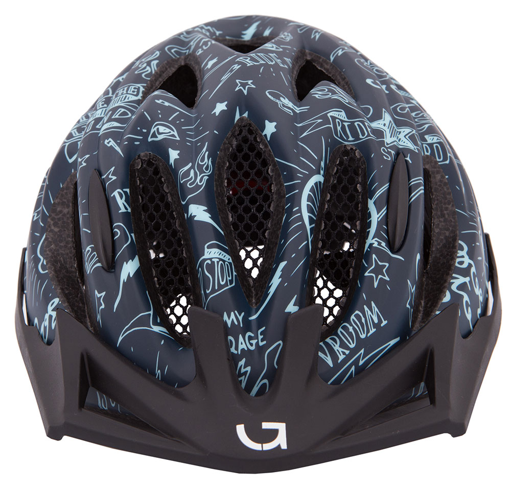 Шлем детский Green Cycle Fast Five размер 50-56см темно-синий фото 3
