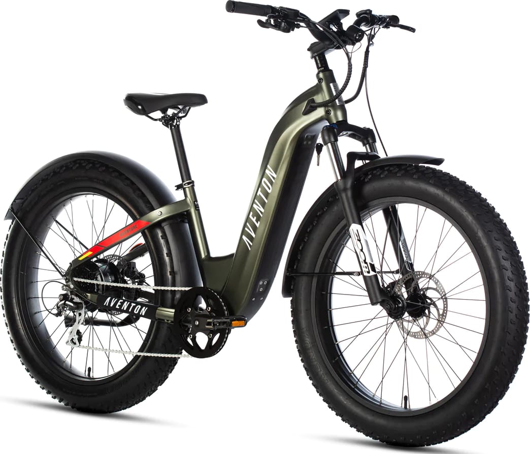 Электровелосипед 26" Aventon Aventure 750 ST рама - M Camouflage Green A3 фото 2