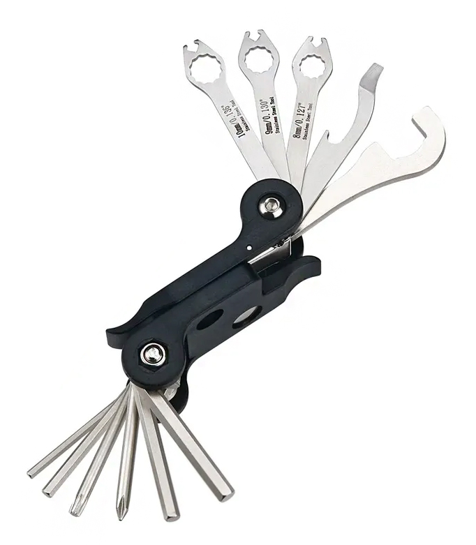 Ключ Ice Toolz 91A1 складной 17 инструментов Pocket-17 фото 