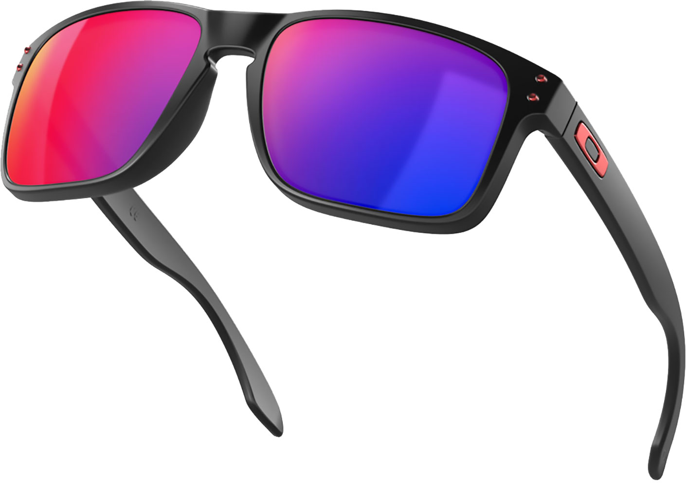 Очки Oakley HOLBROOK Matte Black / Positive Red Iridium фото 4