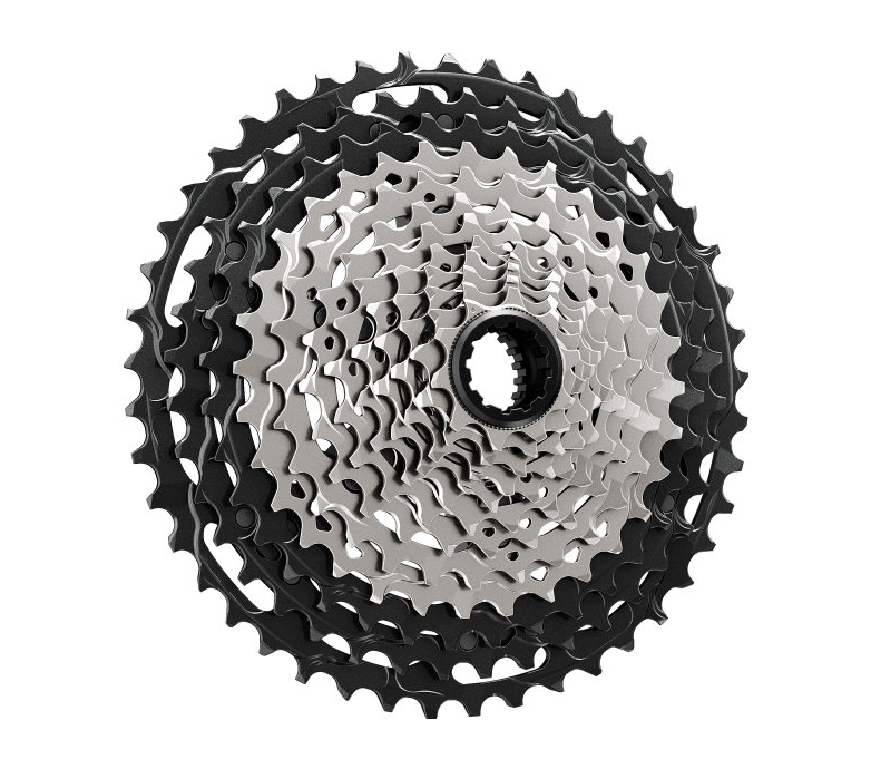 Кассета Shimano CS-M9100-12 XTR, 12-ск., 10-45, серебр.-черн. фото 