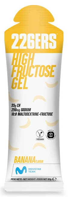 Гель 226ERS High Fructose 55г углеводов банан 80г фото 