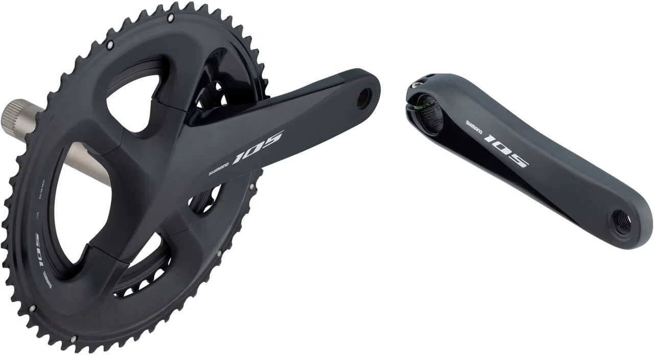 Шатуни Shimano FC-R7000 105, Hollowtech II, 172.5мм, 50Х34, без каретки фото 5