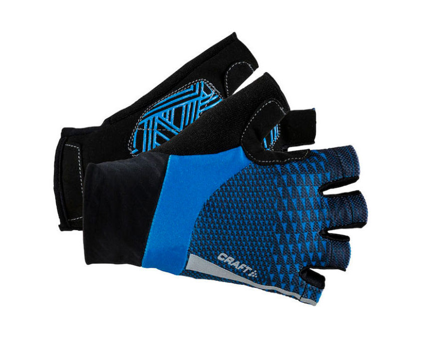 Перчатки Craft ROLEUR GLOVE, без пальцев XXL черно-синие фото 