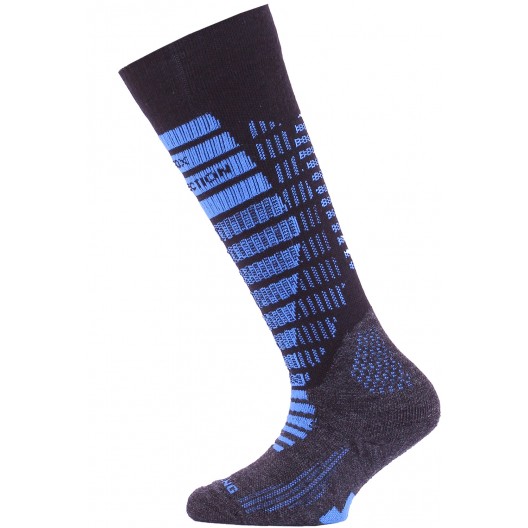 Термошкарпетки Lasting лижі SJR 905 дитячі, розмір XS, чорні/сині фото 