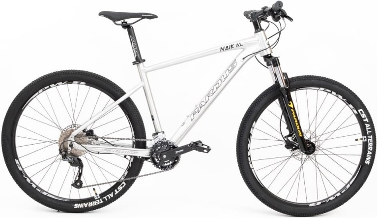 Велосипед 27,5" Pardus NAIK AL Altus рама - S 2021 Silver