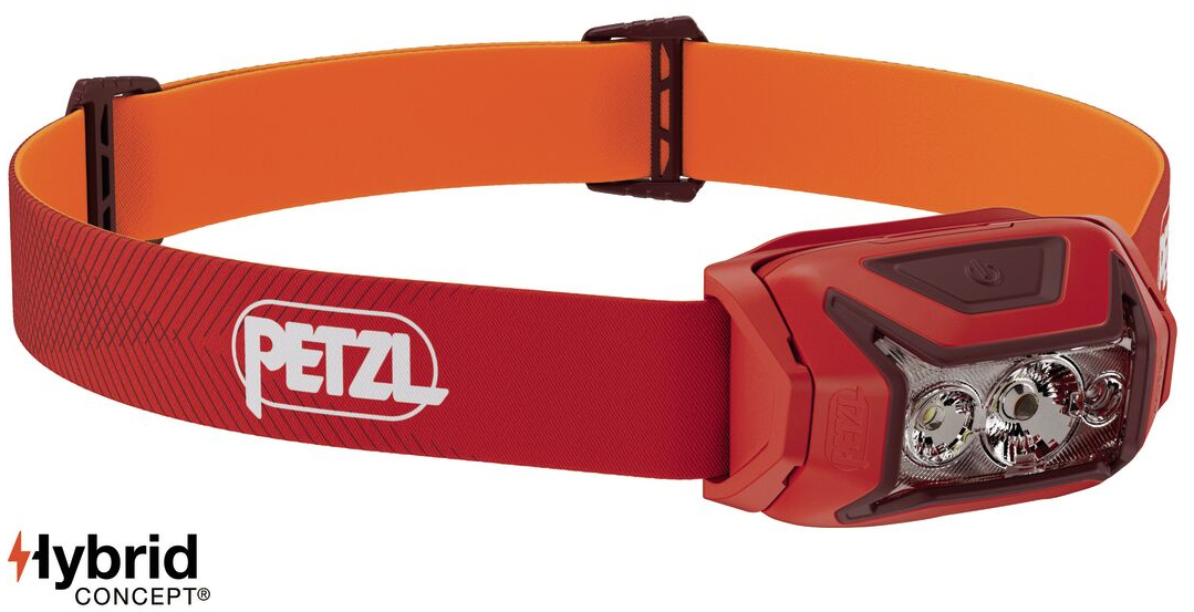 Ліхтар налобний Petzl ACTIK, 450 лм, 3xAAA, Red фото 